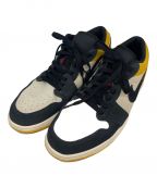 NIKEナイキ）の古着「Nike Air Jordan 1 Low」｜ブラックイエロー