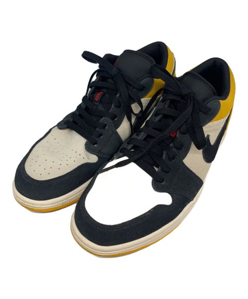 NIKE（ナイキ）NIKE (ナイキ) Nike Air Jordan 1 Low ブラックイエロー サイズ:US11の古着・服飾アイテム