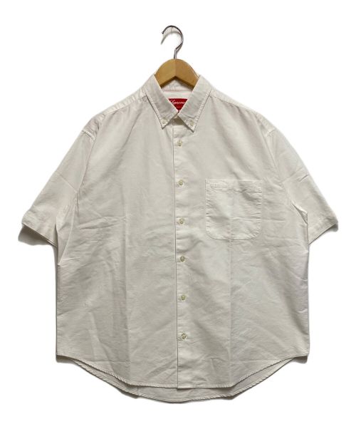 SUPREME（シュプリーム）SUPREME (シュプリーム) Loose Fit S/S Oxford Shirt ホワイト サイズ:Sの古着・服飾アイテム