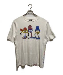 stussy（ステューシー）の古着「90'sプリントTシャツ」｜ホワイト