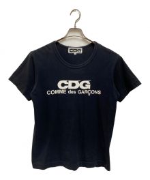 CDG（シーディージー）の古着「プリントTシャツ」｜ブラック