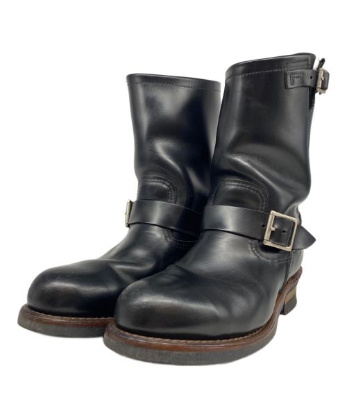 RED WING（レッドウィング）RED WING (レッドウィング) ENGINEER BOOTS ブラック サイズ:26cm/US8/UK7の古着・服飾アイテム