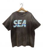 SAINT MICHAEL×WIND AND SEAセントマイケル×ウィンド アンド シー）の古着「SS T-SHIRTSS T-SHIRT」｜グレー