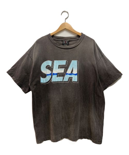 SAINT MICHAEL（セントマイケル）SAINT MICHAEL (セントマイケル) WIND AND SEA (ウィンダンシー) SS T-SHIRTSS T-SHIRT グレー サイズ:XLの古着・服飾アイテム