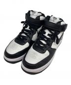 NIKE×stussyナイキ×ステューシー）の古着「AIR FORCE1 07 MID SP BLACK LIGHT BONE」｜ホワイト×ブラック