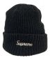 SUPREME（シュプリーム）の古着「ニット帽」｜ブラック