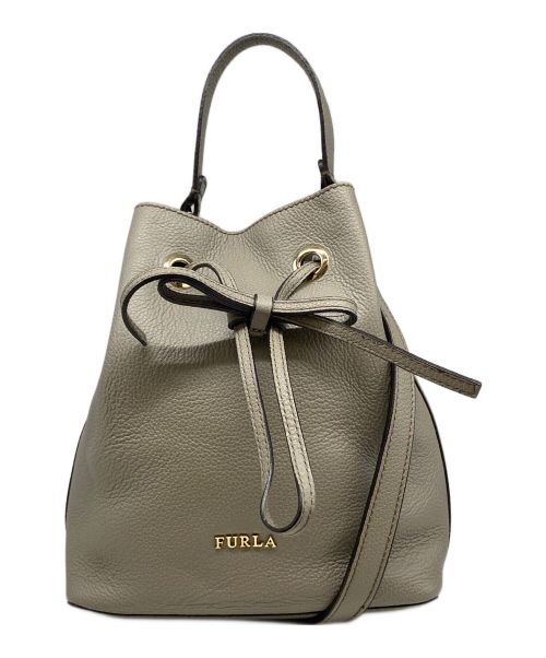 FURLA（フルラ）FURLA (フルラ) コスタンザ2WAYバッグ グレーの古着・服飾アイテム