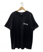 stussyステューシー）の古着「Stand Firm T-shirt」｜ブラック