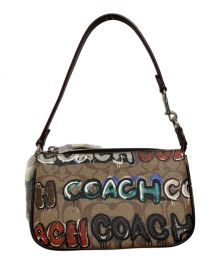 COACH×mint+serf（コーチ×ミント＆サーフ）の古着「ノリータ 19・シグネチャー キャンバス」｜ベージュ