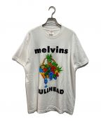 SUPREMEシュプリーム）の古着「supreme Melvins Bullhead Tee」｜ホワイト