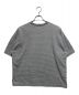 N!ce (ナイス) Round Logo Border tee グレー×ホワイト サイズ:М：12000円