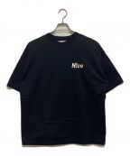 N!ceナイス）の古着「Embroidery Tee」｜ブラック