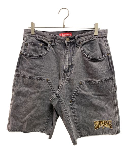 SUPREME（シュプリーム）SUPREME (シュプリーム) Cutoff Double Knee Denim Painter グレー サイズ:30の古着・服飾アイテム