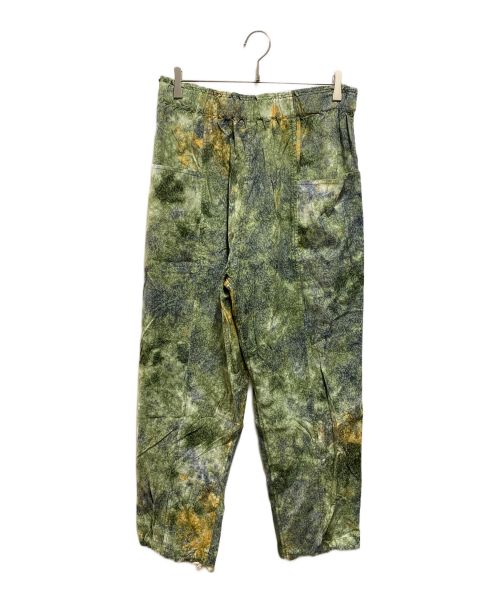 South2 West8（サウスツー ウエストエイト）South2 West8 (サウスツー ウエストエイト) Army String Pant - Uneven dye グリーン サイズ:Sの古着・服飾アイテム