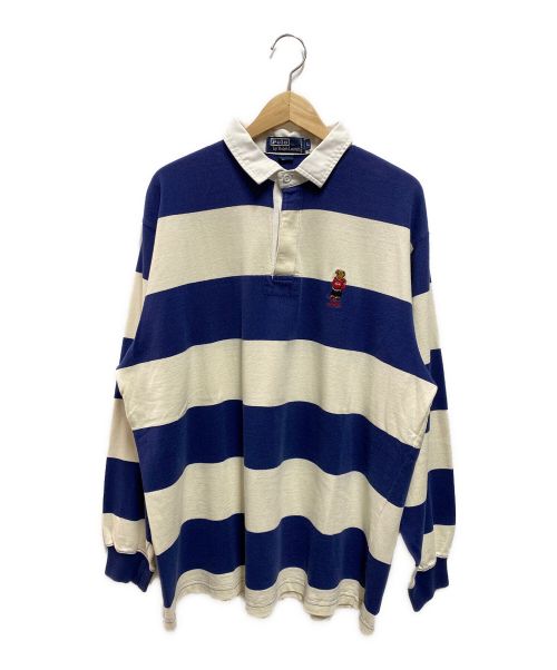 POLO RALPH LAUREN（ポロ・ラルフローレン）POLO RALPH LAUREN (ポロ・ラルフローレン) ラガーシャツ ネイビー サイズ:Lの古着・服飾アイテム