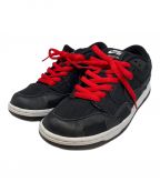 NIKE×WASTED YOUTHナイキ×ウエステッド ユース）の古着「DUNK LOW PRO QS 4」｜ブラック