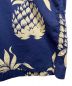 中古・古着 Duke Kahanamoku (デュークカハナモク) COTTON S/S OPEN SHIRTDUKES PINEAPPLE ネイビー サイズ:М：13000円