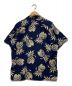 Duke Kahanamoku (デュークカハナモク) COTTON S/S OPEN SHIRTDUKES PINEAPPLE ネイビー サイズ:М：13000円