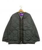 THE NORTHFACE PURPLELABELザ・ノースフェイス パープルレーベル）の古着「65/35 Field Down Cardigan」｜グレー