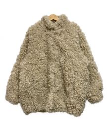 CLANE×MINAMI TANAKA（クラネ×ミナミ タナカ）の古着「CURL FUR SHORT COAT」｜ベージュ