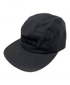 SUPREMEシュプリーム）の古着「jacquard logo camp cap」｜ブラック