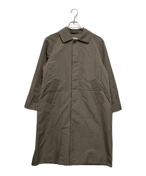 YAECA（ヤエカ）YAECA (ヤエカ) SOUTIEN COLLAR COAT STANDARD ブラウン サイズ:Sの古着・服飾アイテム