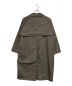 YAECA (ヤエカ) SOUTIEN COLLAR COAT STANDARD ブラウン サイズ:S：15000円