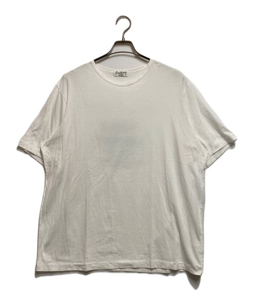 Yohji Yamamoto pour homme（ヨウジヤマモト プールオム）Yohji Yamamoto pour homme (ヨウジヤマモト プールオム) スタッフTシャツ ホワイト サイズ:3の古着・服飾アイテム