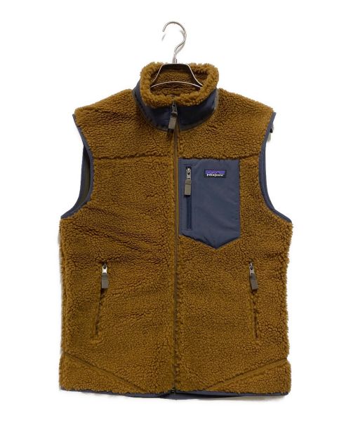 Patagonia（パタゴニア）Patagonia (パタゴニア) Classic Retro-X Vest ブラウン サイズ:Mの古着・服飾アイテム