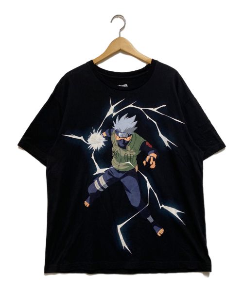 NARUTO SHIPPUDEN（ナルト）NARUTO SHIPPUDEN (ナルト) 00's NARUTO(ナルト)Tシャツ ブラック サイズ:Ｌの古着・服飾アイテム