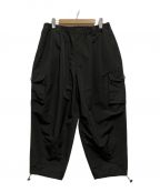 TIGHTBOOTH PRODUCTIONタイトブースプロダクション）の古着「T-65 BALLOON CARGO PANTS」｜ブラック