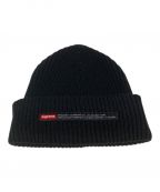 SUPREMEシュプリーム）の古着「Property Label Beanie」｜ブラック