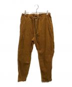 orSlowオアスロウ）の古着「CORDUROY NEWYORKER PANTS」｜ブラウン