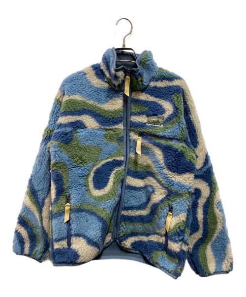 Patagonia（パタゴニア）Patagonia (パタゴニア) ナチュラル・ブレンド・レトロ・カーディガン ブルー サイズ:Sの古着・服飾アイテム