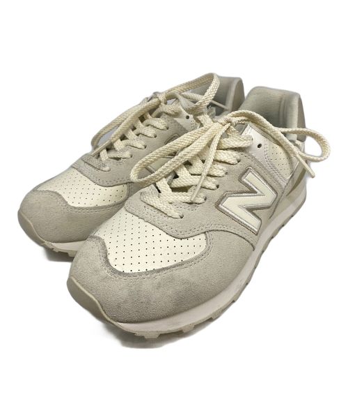 NEW BALANCE（ニューバランス）NEW BALANCE (ニューバランス) スニーカー ベージュ サイズ:US7.5の古着・服飾アイテム