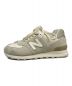 NEW BALANCE (ニューバランス) スニーカー ベージュ サイズ:US7.5：8000円