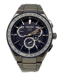 SEIKO（セイコー）の古着「クロノグラフ」｜ネイビー