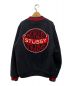 stussy (ステューシー) WOOL VARSITY JACKET ブラック サイズ:S：13000円