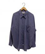 Marvine Pontiak Shirt Makersマーヴィンポンティアックシャツメイカーズ）の古着「Regular Collar 3 Button SH」｜ネイビー