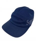 SUPREMEシュプリーム）の古着「Jacquard Pique Camp Cap」｜ネイビー