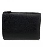 LOEWEロエベ）の古着「SLIM COMPACT WALLET」｜ブラック