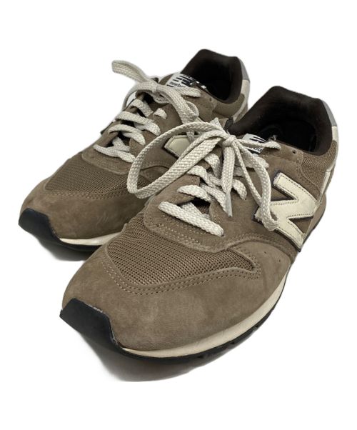 NEW BALANCE（ニューバランス）NEW BALANCE (ニューバランス) スニーカー ブラウン サイズ:27cmの古着・服飾アイテム