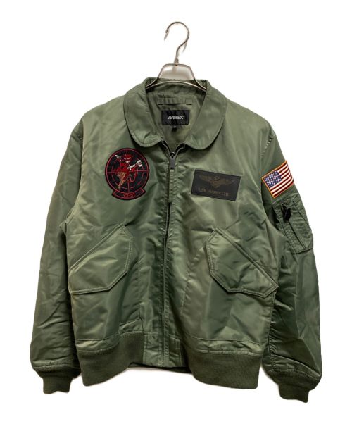 AVIREX（アヴィレックス）AVIREX (アヴィレックス) CWU 36P VX-31 TOPGUN グリーン サイズ:XLの古着・服飾アイテム