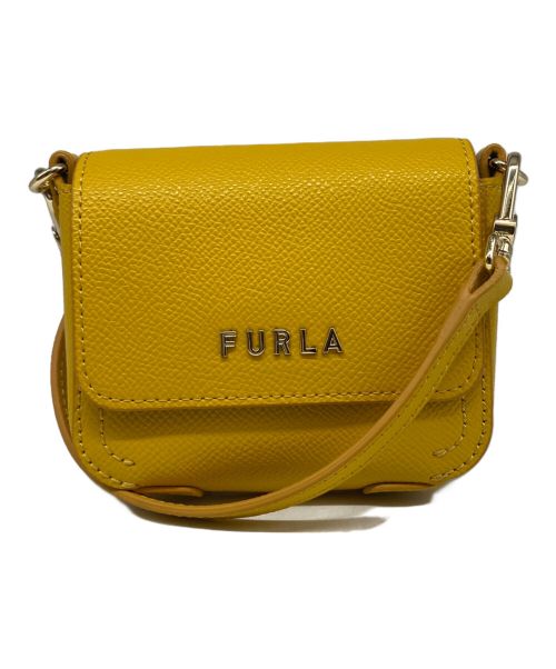 FURLA（フルラ）FURLA (フルラ) マイクロミニバッグ イエローの古着・服飾アイテム