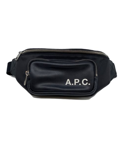 A.P.C.（アーペーセー）A.P.C. (アーペーセー) Camden ボディーバッグ ブラックの古着・服飾アイテム