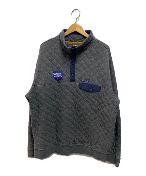 Patagonia（パタゴニア）Patagonia (パタゴニア) オーガニックコットンキルトスナップT グレー サイズ:XLの古着・服飾アイテム