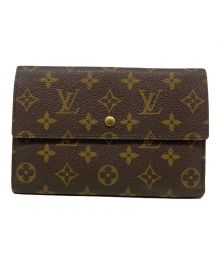 LOUIS VUITTON（ルイ ヴィトン）の古着「2つ折り財布」｜ブラウン