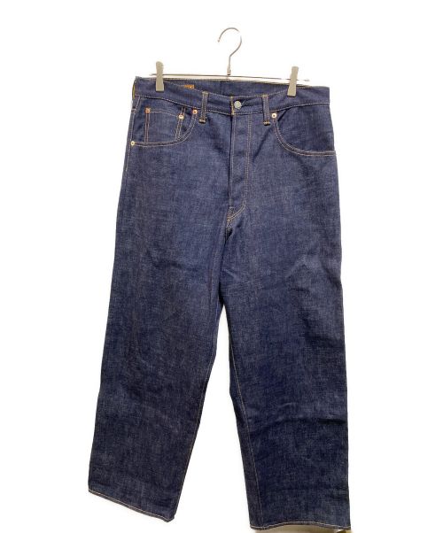 SCYE（サイ）SCYE (サイ) Selvedge Denim Wide Leg Jeans インディゴ サイズ:76CMの古着・服飾アイテム