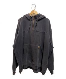 CarHartt（カーハート）の古着「ハーフジップパーカー」｜ブラック