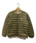 DANTON（ダントン）の古着「Crew Neck Inner Down Jacket」｜グリーン